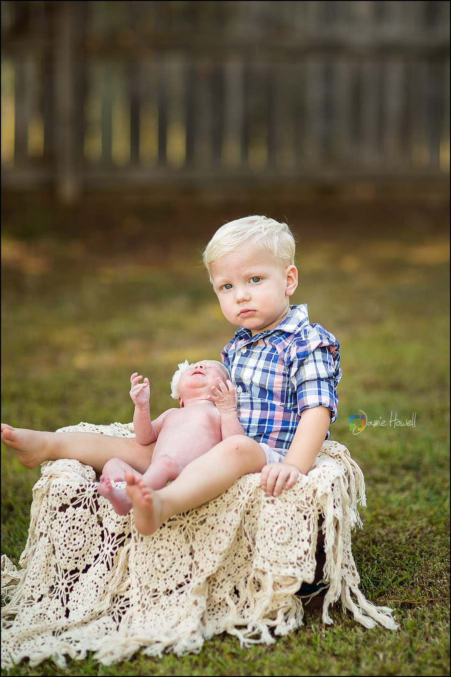 Sibling Love Portrait