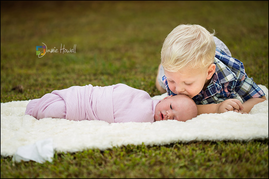 Sibling portraits in Atlanta