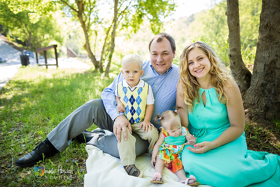 Atlanta, GA outdoor Family Photo