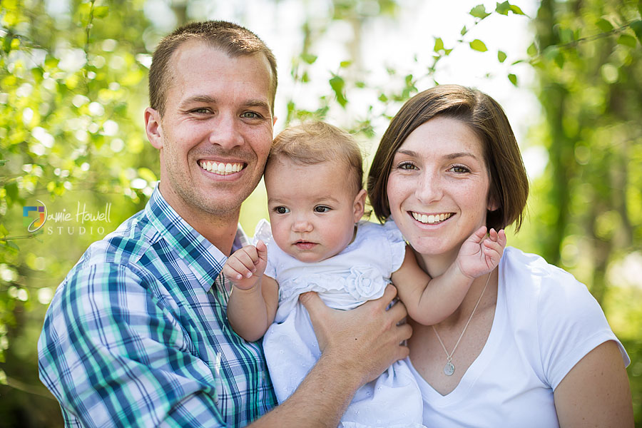 Infant and Baby Family Shoot