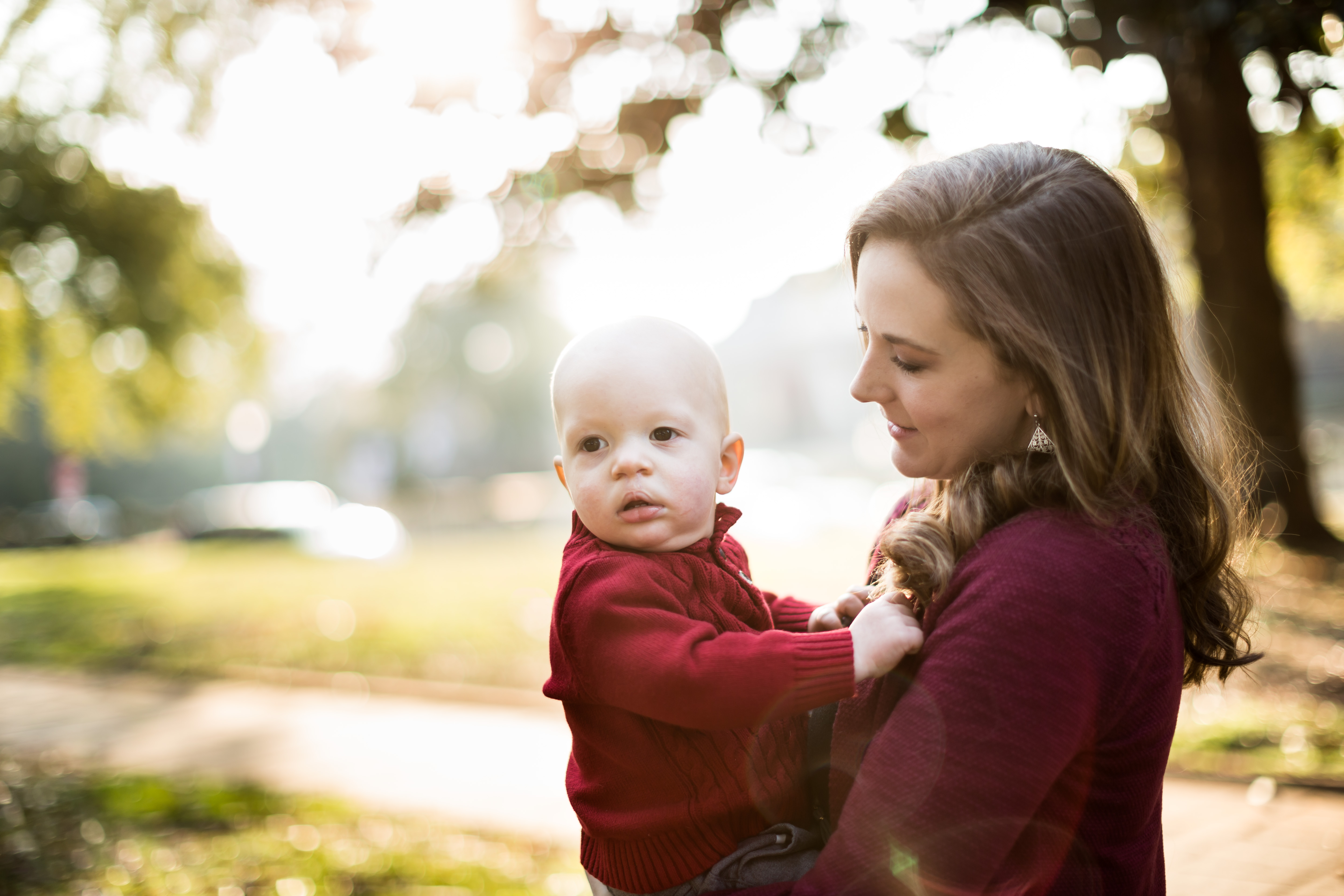 Krystal, Kyle, and little Reid’s family portrait session